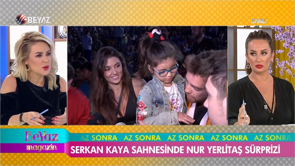 Serkan Kaya'dan Nur Yerlitaş'a Sahnede Sürpriz