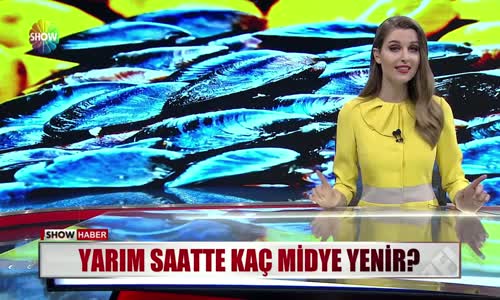 Yarım Saatte 302 Midye Yiyen Adam