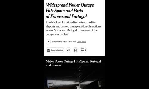FADE TO BLACK! LONG TERM WIDESPREAD POWER OUTAGES CAUSING CHAOS AROUND THE WORLD RIGHT NOW!