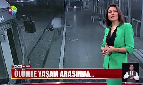 Fenalaştı, raylara düştü