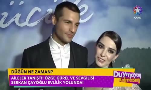 Özge Gürel ve Serkan Çayoğlu İlk Öpücük Galası