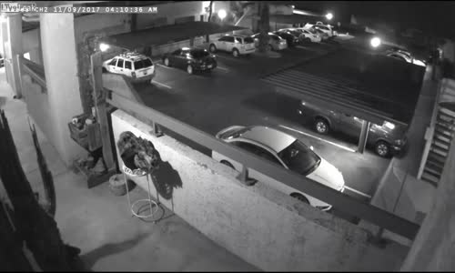 komşusunun kapısına işeyen kadın