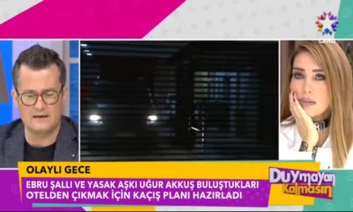 Ebru Şallı Ve Yasak Aşkı Uğur Akkuşun Buluştukları Otelden Kaçış Görüntüleri