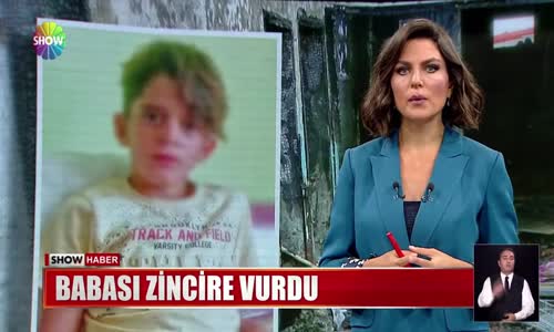 Babası zincire vurdu 