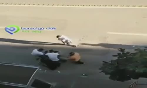 Bursa'da Mehter Eşliğinde Kavga 