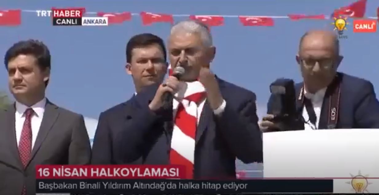 Başbakan Ankara Mitingi 14.04.2017