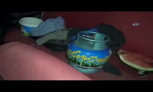 Tüp Gaz Bağımlısının Çalıntı Otomobilin İçinde Özel Düzenek Kurması