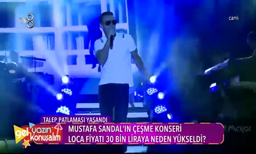 Mustafa Sandal'ın Dudak Uçuklatan Konser Fiyatı