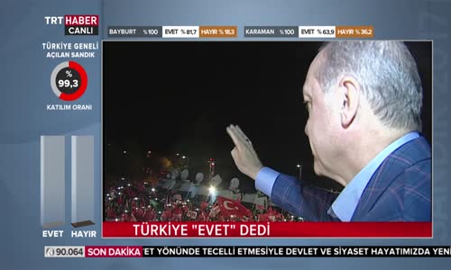 Recep Tayyip Erdoğan Balkon Konuşması 
