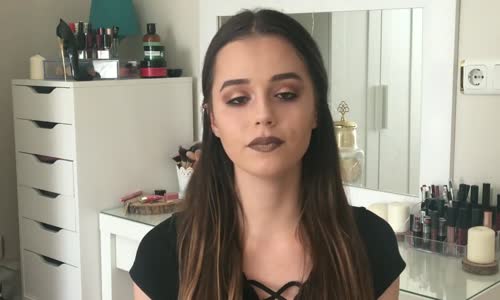 Fatmanur Öztekin Yeni Ürünlerle Gece Makyajı