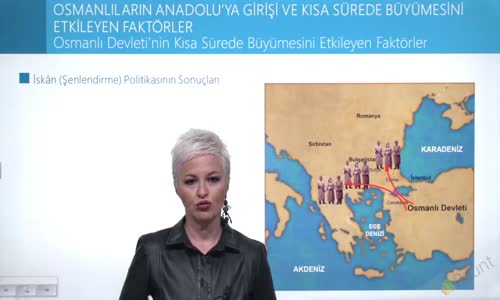 EBA TARİH LİSE - BEYLİKTEN DEVLET'E GEÇİŞ - OSMANLI DEVLETİ'NİN KISA SÜREDE BÜYÜMESİNE ETKİLEYEN FAKTÖRLER-İSKAN, HOŞGÖRÜ VE GAZA POLİTİKALARI