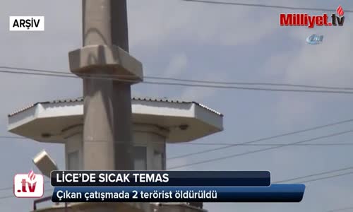 Lice’de Çatışma 3 Terörist Öldürüldü  - Son Dakika Güncel Haberler