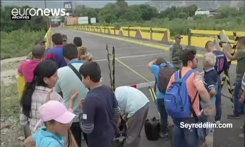 Venezuela Bu Sefer De Tedbir Amacıyla Kolombiya Sınırını Kapattı