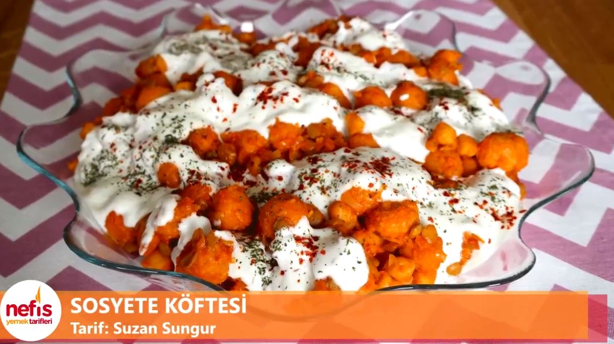 Sosyete Köftesi Tarifi  Bulgur Köftesi