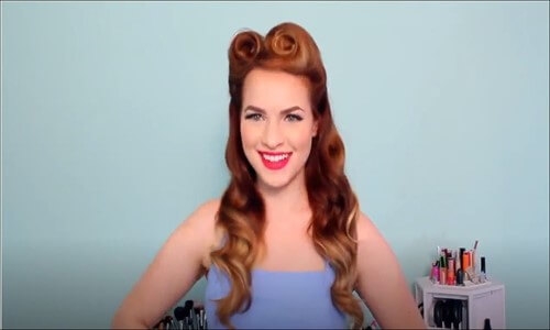  1940 - 1950 Saç Ve Makyajı 