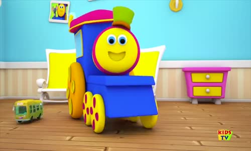 Otobüste Tekerlekler Yuvarlak Ve Yuvarlak - Otobüs Şarkıları - Bebek Şarkıları - Tren Bob