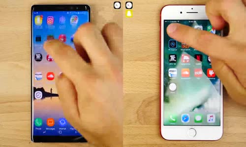 Galaxy Note 8 mi Iphone 7 Plus mı Daha Hızlı