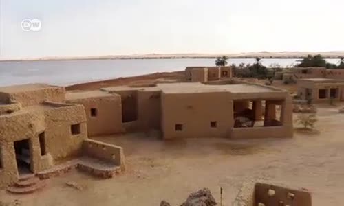 Çölün ortasında ekolojik otel