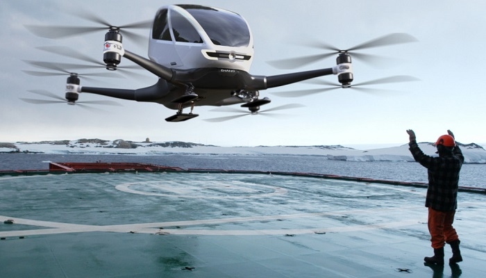 İlk Uçan İnsanlı Drone - Ehang 184 (Uçan Arabalar Gerçek Mi Oluyor ?)