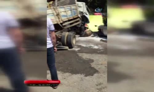 Beykoz'da Feci Kaza Yaralılar Var