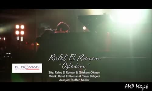 Rafet El Roman - Özledim (Yeni Klip) 2018