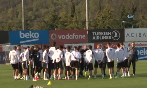 Beşiktaş Derbi Hazırlıklarına Devam Ediyor