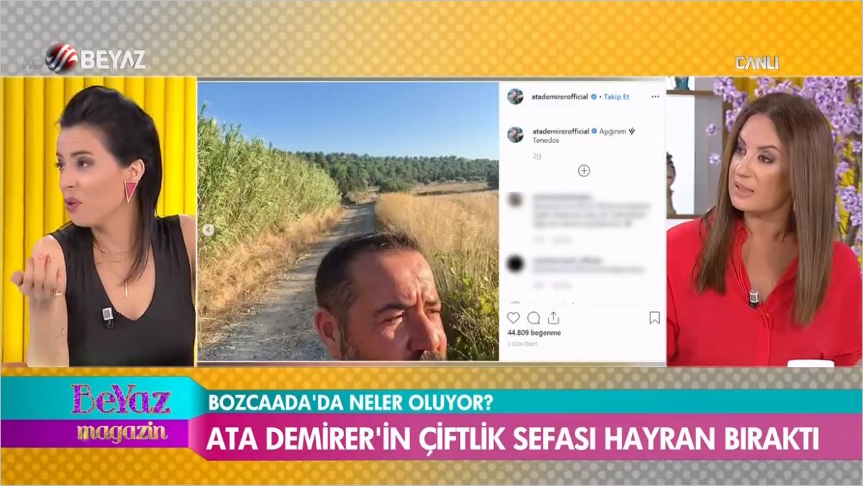 Ata Demirer'in Çiftlik Sefası Hayran Bıraktı