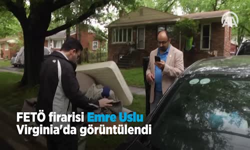 FETÖ Firarisi Emre Uslu Virginia'da Görüntülendi 