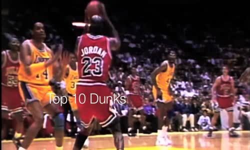 Michael Jordan Top 10 Smaç( Dunks) 