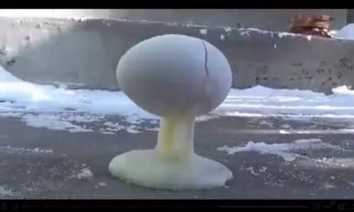 Eksi 27 Derecede Yumurta Kırmak