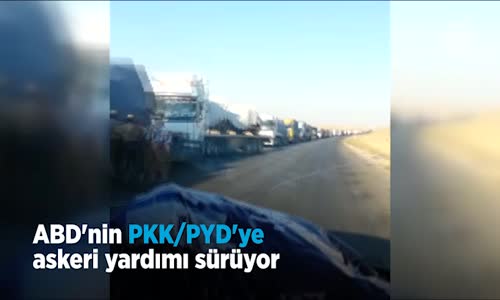 Abd'nin Pkk_Pyd'ye Askeri Yardımı Sürüyor