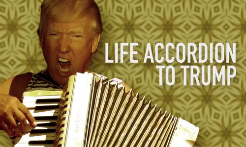 Donald Trump'ın Yerinde Durmayan Ellerine Akordeon Yerleştirilirse-1