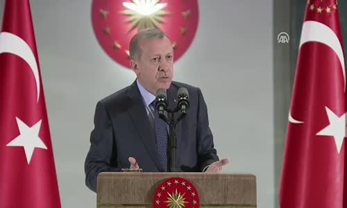 Cumhurbaşkanı Recep Tayyip Erdoğan, Cumhurbaşkanlığı Külliyesi'nde İftar Programında Konuşuyor.