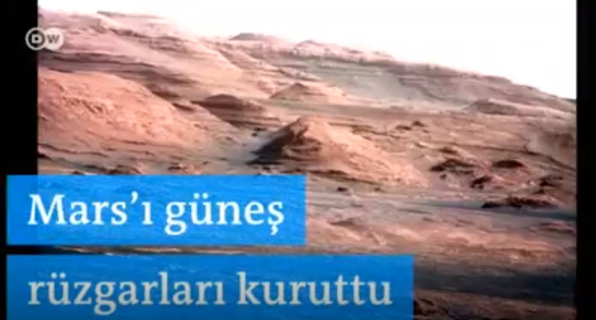 ″Mars’ı Güneş Rüzgarları Kuruttu″ 