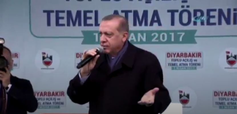 Erdoğan'dan Diyarbakır'da Tarihi Sözler