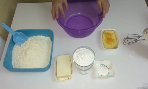 Şeker Hamurlu Kurabiye Yapımı Tarifi