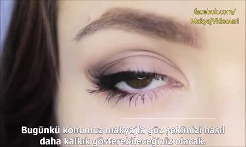 Makyajla Gözler Nasıl Daha Kalkık Gösterilir