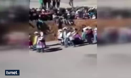 Erken Salınan Boğa Dehşet Saçtı!