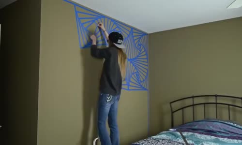 Bantla Duvar Süslemek