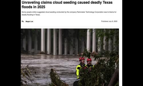 A TEXAS SCAPEGOAT FOR A GOVERNMENTS GEN0CIDE! RAINMAKER TAKES THE BLAME FOR DARPAS OPERATION!