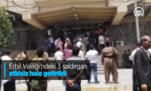 Erbil Valiliği'ndeki 3 Saldırgan Etkisiz Hale Getirildi