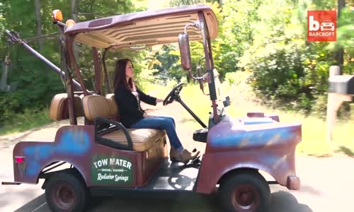 Disney Fan Golf Arabası Pixar ‘Mater’ Oluşturur