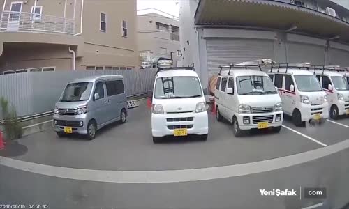 Deprem Anı Kamerada