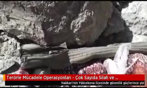 Hakkari'deki PKK Operasyonunda Güdümlü Uçaksavar Füzesi Ele Geçti