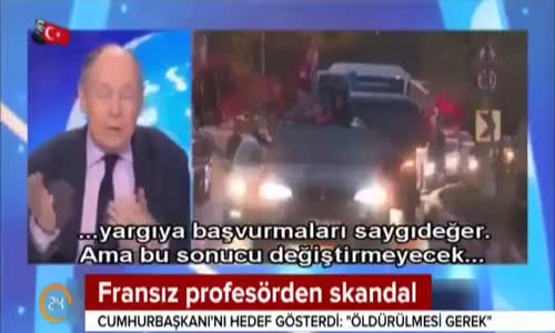Erdoğan'a Yönelik Skandal Sözlerin Sahibi Defarges'ten Özür 