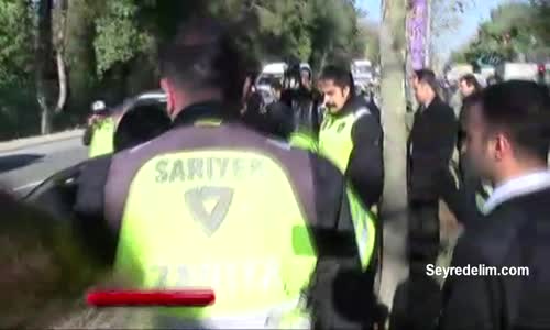 Cumhurbaşkanı Erdoğan'ın Konvoyunda Kaza