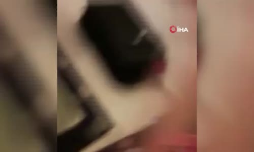 Komşu dehşeti kamerada! Kulak memesi kopartıldı, eşi ve çocukları acımasızca yumruklandı 