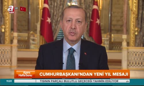 Cumhurbaşkanı Erdoğan'dan Yeni Yıl Mesajı