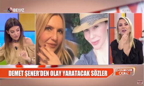 Seda Akgül Demet Şener’i Yerden Yere Vurdu