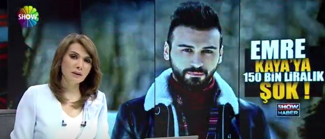 Ünlü Sanatçı Emre Kaya 150 Bin Lira Dolandırıldı